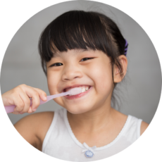 young-dental-patient-brushing-teeth young dental patient brushing teeth