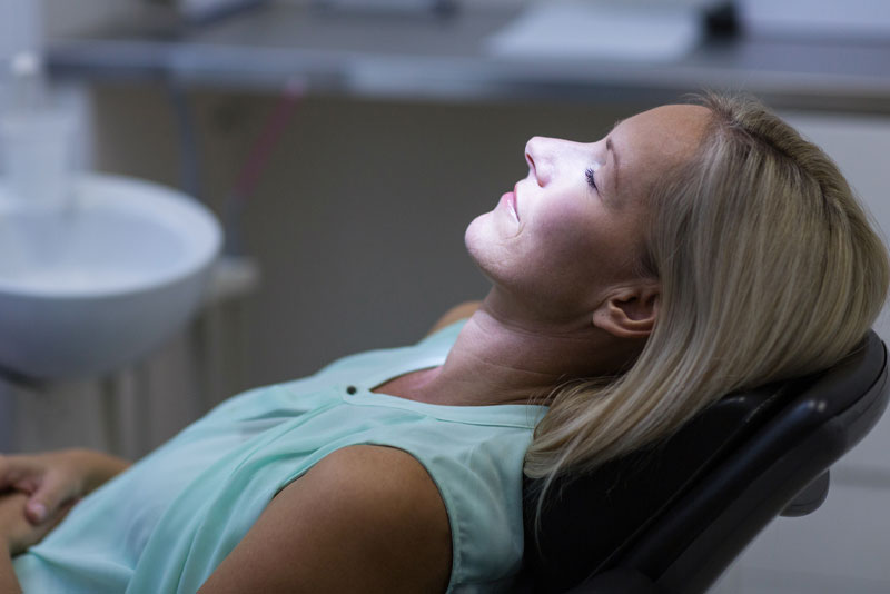 Dental Patient Sedated
