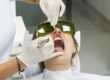 Dental Patient Undergoing Laser Gum Procedure