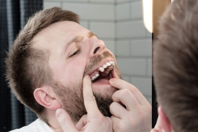 Dental-Patient-Missing-First-Premolar dental patient missing his first premolar