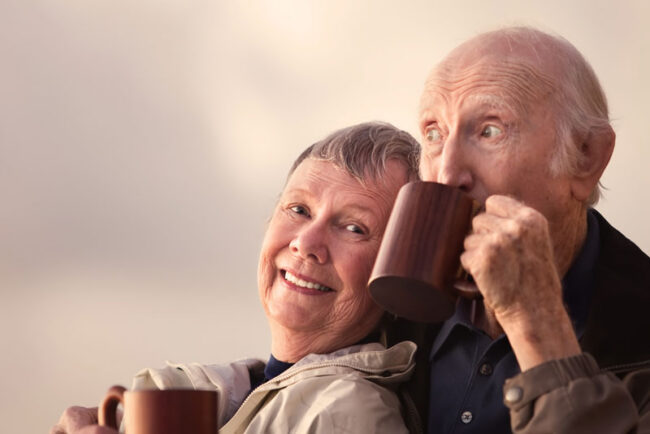 dental-implant-patients-smiling elderly dental implant patients smiling