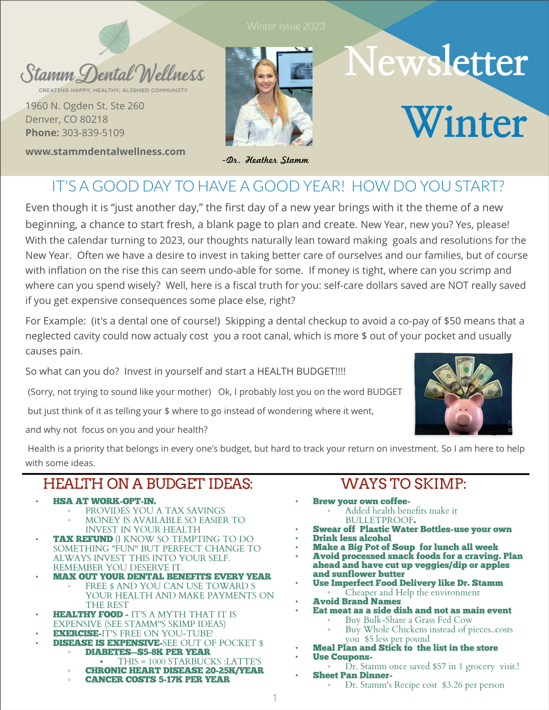Winter 2023 newsletter