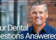 Dentist smiling